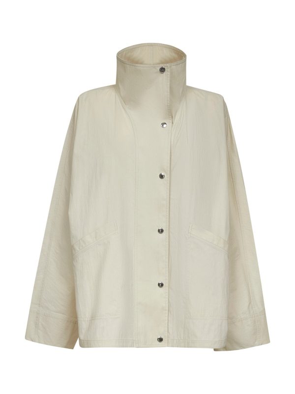 TOTEME | Oyster parachute canvas windbreaker jacket | Women | 32