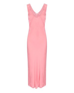 TWINSET PEACH SLIP DRESS