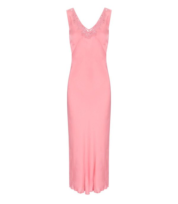 TWINSET PEACH SLIP DRESS