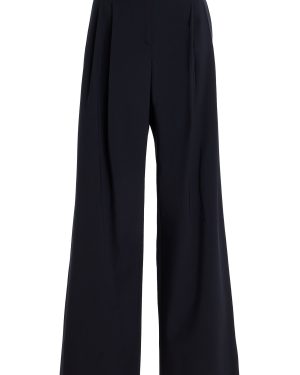 TWP - Sulli Mid-Rise Straight-Leg Pants - Navy - US 0 - Moda Operandi