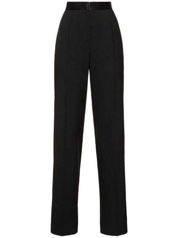 Tailored High Waisted Wide Pants