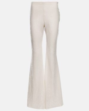 Taller Marmo Sequined flared pants