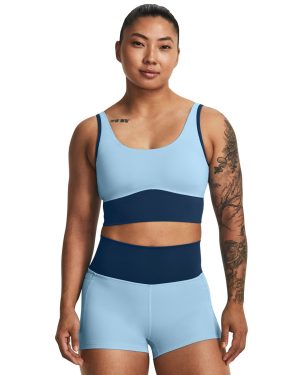 Tank top Under Armour Meridian Fitted Crop Tank Blue XS