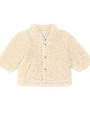 Tartine et Chocolat Baby faux fur coat