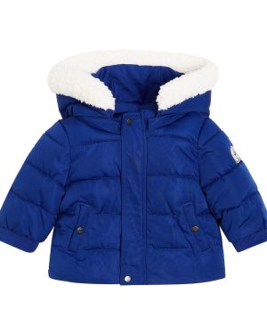 Tartine et Chocolat Baby faux shearling-trimmed puffer jacket
