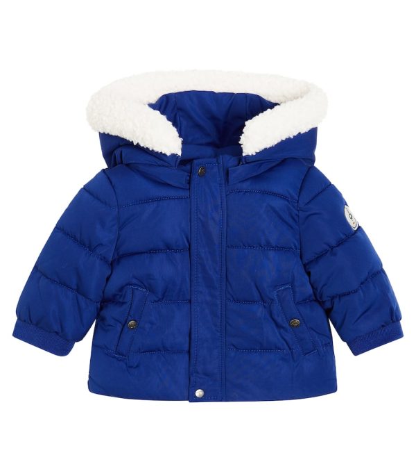 Tartine et Chocolat Baby faux shearling-trimmed puffer jacket