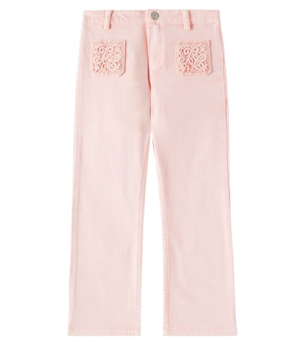 Tartine et Chocolat Embroidered jeans