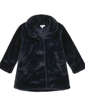 Tartine et Chocolat Faux fur coat