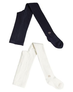 Tartine et Chocolat TC Sparkling set of two cotton-blend tights