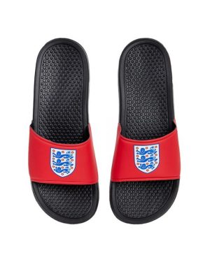 Team England Football World Cup Pool Sliders Adults - Red