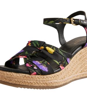 Ted Baker Womens/Ladies Cardone Floral Platform Espadrilles