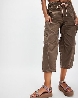 Teva Flatform Universal Sunscape Sandals at Free People in Waterless Neutral, Size: US 6