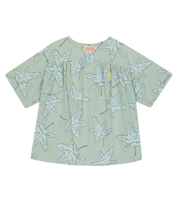 The Animals Observatory Lamb printed cotton shirt