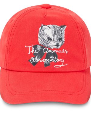 The Animals Observatory Printed cotton baseball cap