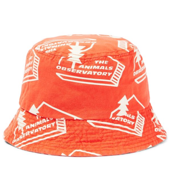 The Animals Observatory Starfish cotton bucket hat