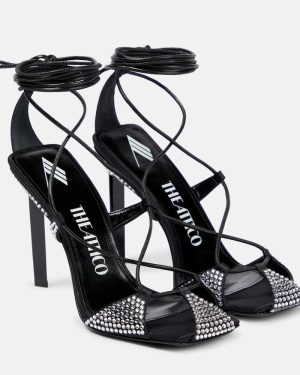 The Attico Adele embellished sandals