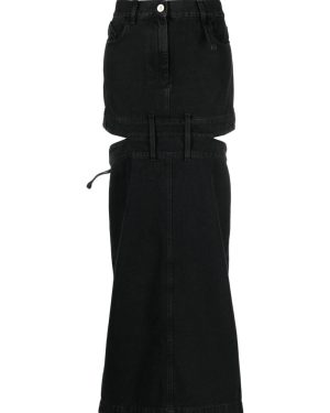The Attico Denim Skirt