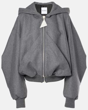 The Attico Wool-blend bomber jacket