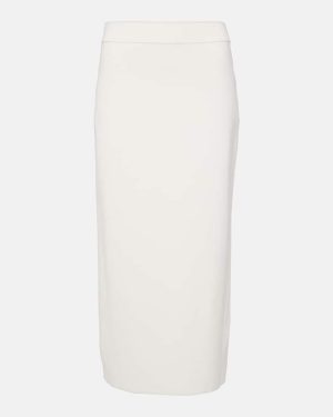 The Frankie Shop Solange knitted pencil skirt