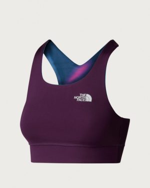 The North Face Flex Bra Print - Summit Navy Morphing Shapes Print - XS