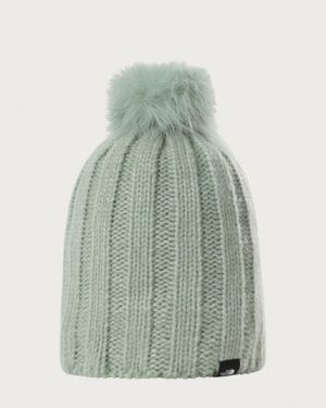 The North Face Oh-Mega City Pom Beanie - Jadelite Green