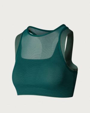 The North Face Refina Double-Layer Bra - Deep Nori - XS