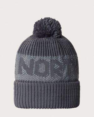 The North Face Retro Cabin Beanie - Smoked Pearl-High Rise Grey