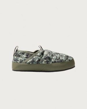 The North Face ThermoBall Traction Mules II - New Taupe Green Never Stop Camo - UK 2