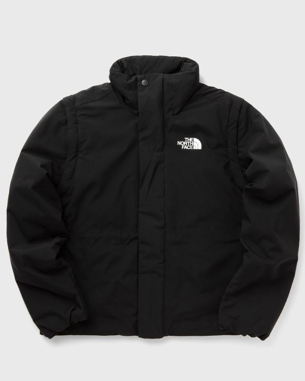 The North Face WMNS PADDED 2 IN 1 CONV JACKET women Fleece Jackets black in size:L