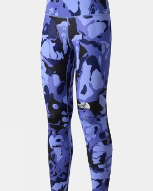 The North Face Womens Mountain Athletics Flex 25" Printed Leggings - Lilac
