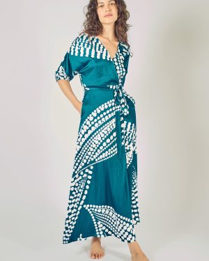 The Odes Revisited Charlie Wrap Dress