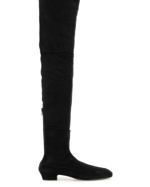 The Row Black Suede Awar 25 Over-the-knee Boots