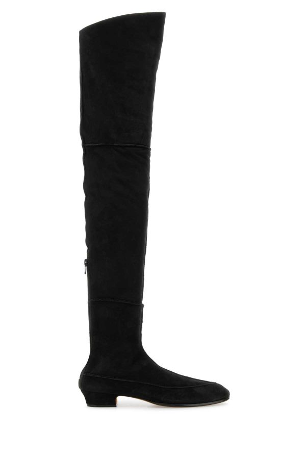 The Row Black Suede Awar 25 Over-the-knee Boots