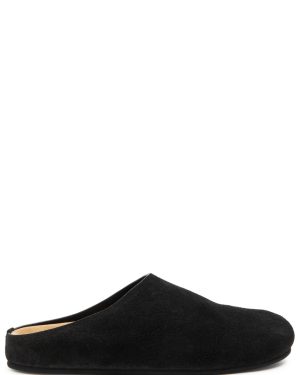 The Row Hugo Suede Mules - Black - 41 (IT41 / UK8)