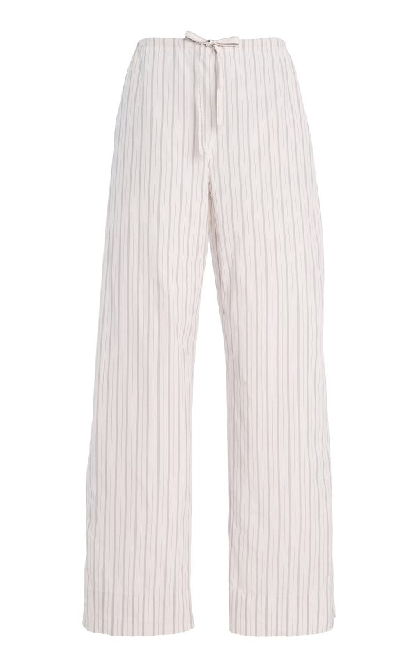 The Row - Hypnosta Checked Cotton Wide-Leg Pants - Multi - US 8 - Moda Operandi