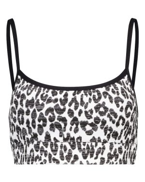 The Upside Natacha leopard-print sports bra