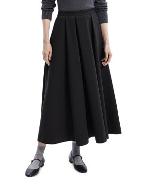Theory Pleated Maxi Skirt