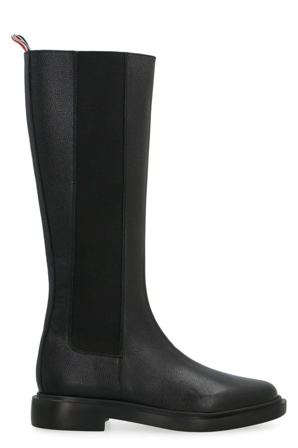Thom Browne Leather Chelsea Boots