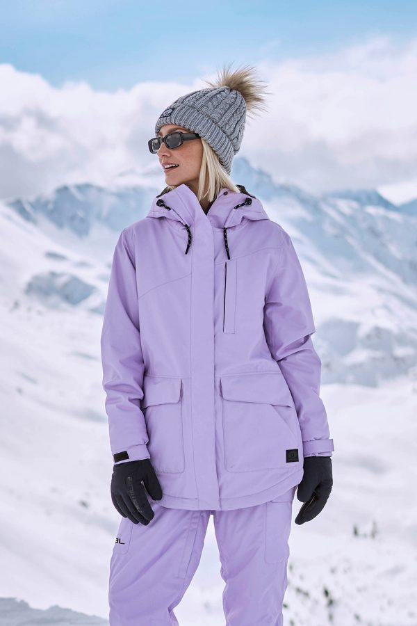 Tignes Womens Snow Jacket - Purple