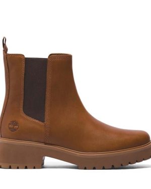 Timberland Carnaby Mid Chelsea Boots - Brown