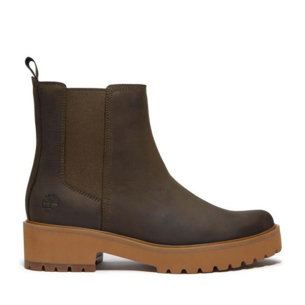Timberland Carnaby Mid Chelsea Boots - Green