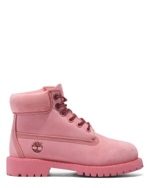 Timberland Premium Lace-Up Boots Juniors - Pink