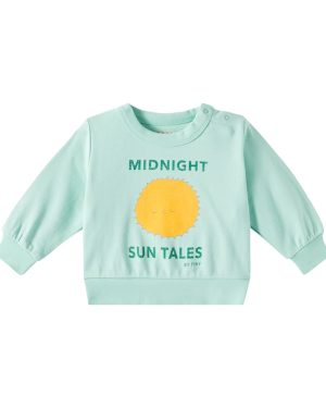 Tinycottons Baby Sun Tales cotton jersey sweatshirt