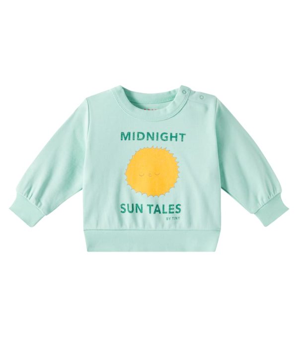 Tinycottons Baby Sun Tales cotton jersey sweatshirt