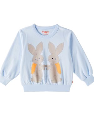 Tinycottons Bunnies cotton jersey sweatshirt