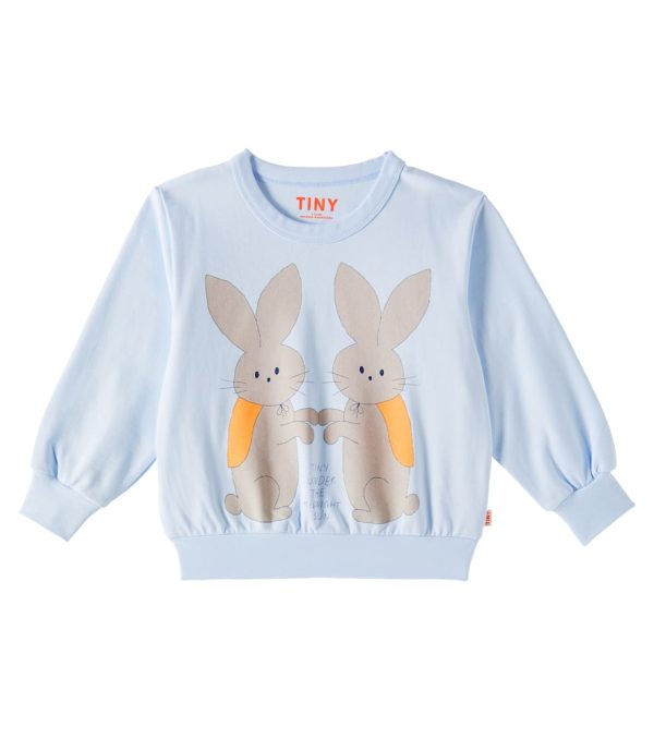 Tinycottons Bunnies cotton jersey sweatshirt