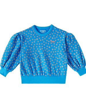 Tinycottons Daisies floral cotton terry sweatshirt