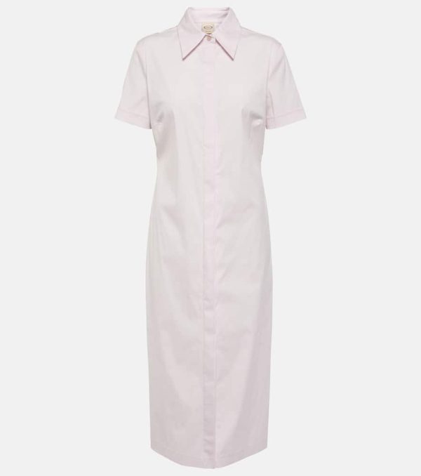 Tod's Cotton-blend shirt dress