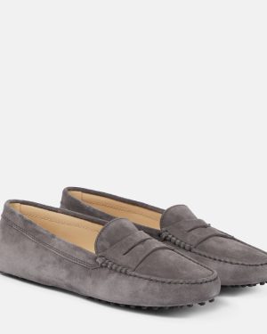 Tod's Gommino suede loafers