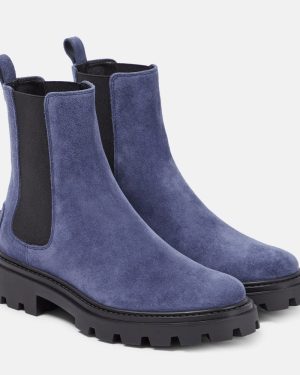 Tod's Suede Chelsea boots
